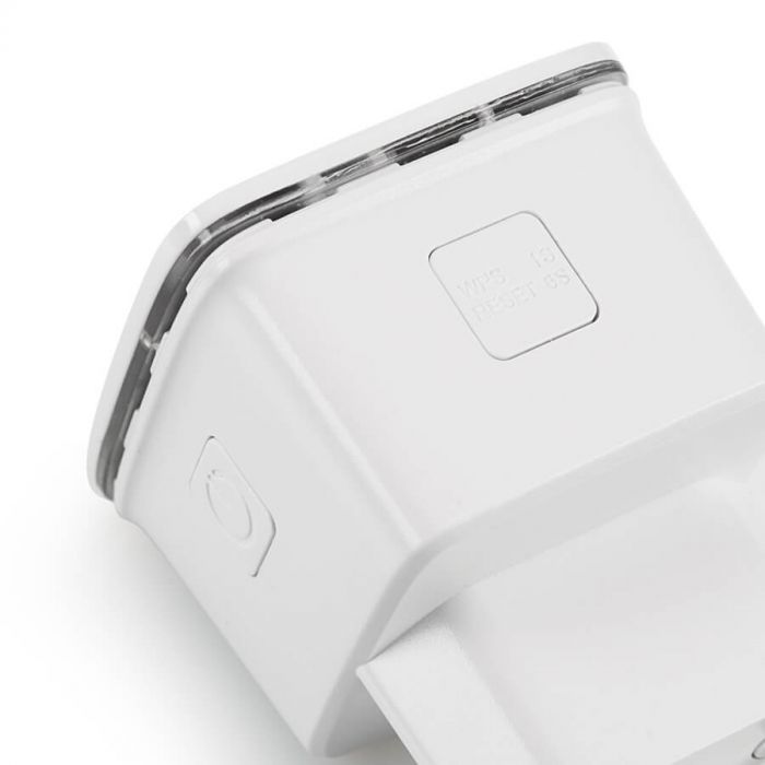 SecuFirst 3-1 Wifi repeater - 300Mbps - Wit - 2.4 Ghz (REP240)